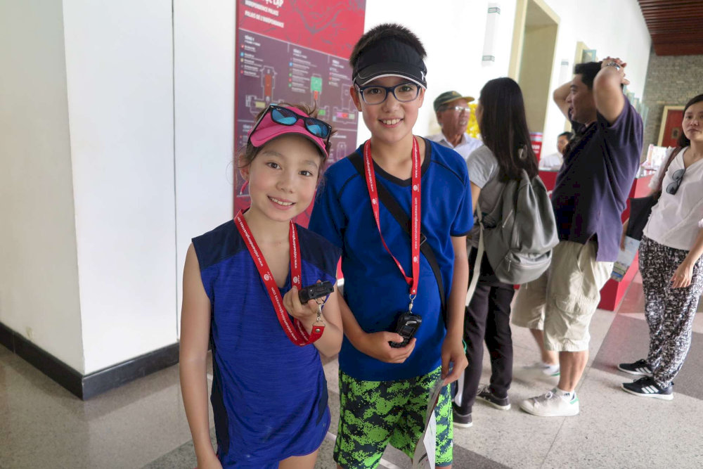 Foreign visitors are encouraged to use the audio guide service